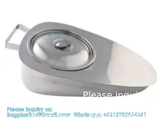 Bedpan Perfection Type Hollow Wares Bedpan Perfection Type Met Deksel/ Ziekenhuis Bedpan Perfection Roestvast Staal