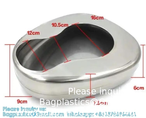 Bedpan Perfection Type Hollow Wares Bedpan Perfection Type Met Deksel/ Ziekenhuis Bedpan Perfection Roestvast Staal