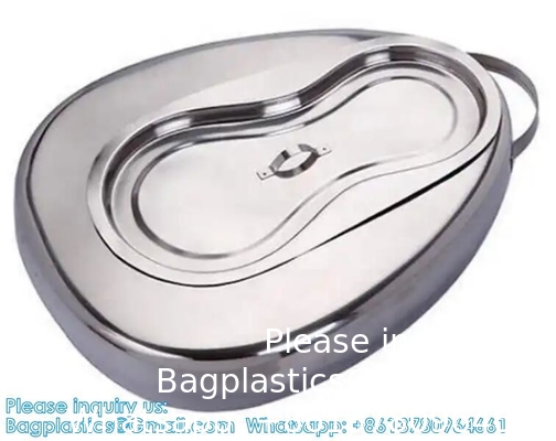 Bedpan Perfection Type Hollow Wares Bedpan Perfection Type Met Deksel/ Ziekenhuis Bedpan Perfection Roestvast Staal