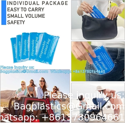 Urinezakken, camping plaszakken, wegwerp-urinezakken, reisurinezakken, toiletten voor noodgevallen in verkeersopstoppingen, draagbaar