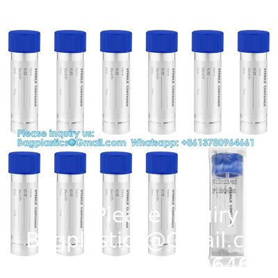 Proefbekers, met lekkagebestendige schroef op de deksels 1 oz/30 ml Niet-steriele urineproefbekers Stoelproefbevatters