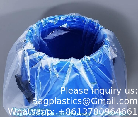 Plastic Fabrikant Levering Duurzame ronde bodem Plastic trommel tonneel voering zakken trommel voering 10l emmer voering