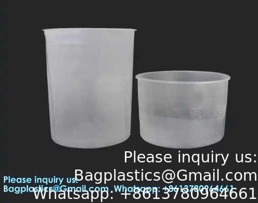 Groothandel op maat Ronde bodem Plastic Bag Drum Liner Voor Industriële Verfvaten Ronde bodem vatzakken Liner
