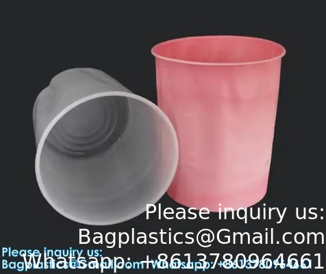 Groothandel op maat Ronde bodem Plastic Bag Drum Liner Voor Industriële Verfvaten Ronde bodem vatzakken Liner