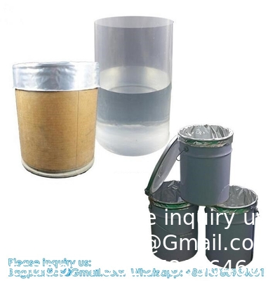 Composite Pure Aluminium Foil 200 L Drum Liners 55 Gallon Drum Liners Ronde bodem Aluminium Foil Bag voor opslag