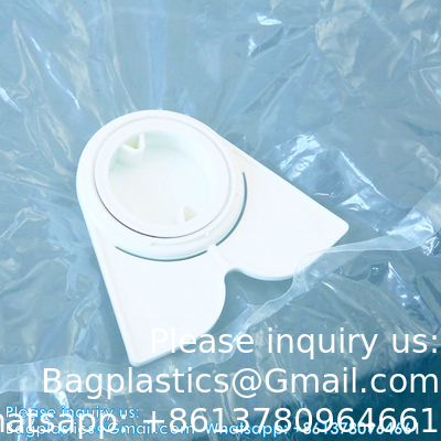Fabriek aangepast grootte logo 285mm/320mm/600mm/1150mm Plastic Drum Liner Bag Drum Liner Met Snap