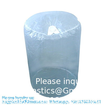 Fabriek aangepast grootte logo 285mm/320mm/600mm/1150mm Plastic Drum Liner Bag Drum Liner Met Snap