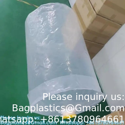 Zware zware grote plastic ronde bodem trommel liner zak 55 gallon trommel liners Plastic trommel liner zak voor 200ltr