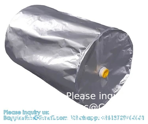200 Ltr Ronde bodem Aluminium folie zak Drum Liner trommelvoeringen/zakken voor de opslag van siliconen en polyurethaan afdichtingsmiddelen