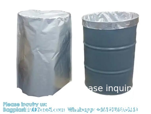 200 Ltr Ronde bodem Aluminium folie zak Drum Liner trommelvoeringen/zakken voor de opslag van siliconen en polyurethaan afdichtingsmiddelen