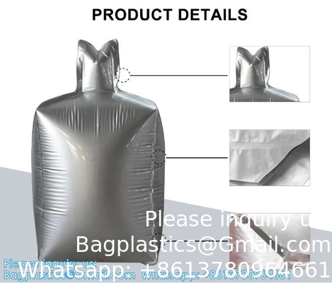 Folie bulk bag 1 ton Aluminium Liner Bag Grote capaciteit 1000kg Jumbo Bag Voor cement FIBC container bags