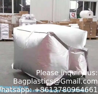 Aluminiumfolie vochtbestendige plastic Jumbo verpakking voor 1 1,5 2 ton 1000Kg 1500Kg zaad bulk Fibc zak