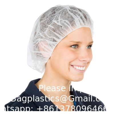 Eenmalige Bouffant Cap Wit, 100 Pack, Haar Net 24 Inch Eenmalige Bouffant Cap Wit, 100 Pack, Haar Net