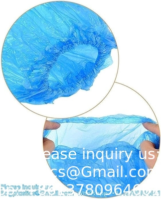Laarzen en schoenen 19 inch hoog extra groot Duurzaam water/Skid resistent lange schoenen cover Duidelijk waterdicht Anti-slip