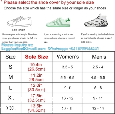Waterdichte schoenenbekleding, herbruikbare opvouwbare regenschoenenbekleding met rits, niet-slip, reflector, mannen vrouwen regengereedschap