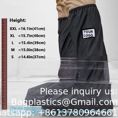 Waterdichte schoenenbekleding, herbruikbare opvouwbare regenschoenenbekleding met rits, niet-slip, reflector, mannen vrouwen regengereedschap