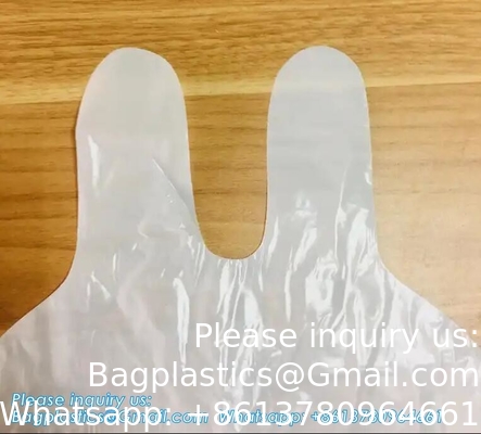 Eenmalig niet-glijdend vingerbed 2 vingerhandschoenen, medisch individueel wegwerp plastic vingerbed