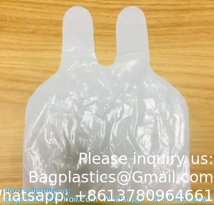 Eenmalig niet-glijdend vingerbed 2 vingerhandschoenen, medisch individueel wegwerp plastic vingerbed