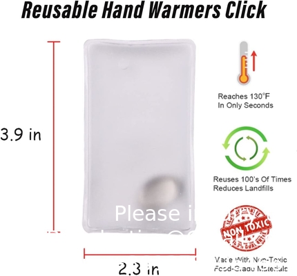 Gepersonaliseerde vorm herbruikbare zelfverwarming Pack Body Warmer Patch,Magic Click Hot Packs Verwarming Pad