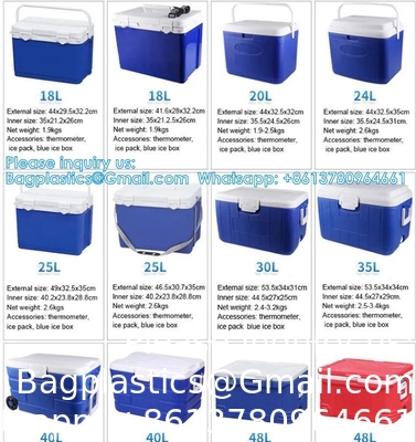 Gepersonaliseerd medisch orgaantransport Draagbaar koeler Wijn Bier Styrofoam IJsschuur Thermische zak Voedsel Grote koeler doos