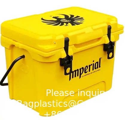 20L koelers Roto-gevormde ijskoeler doos Custom design roto gevormde camping koeler doos vissen