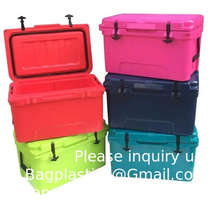 20L koelers Roto-gevormde ijskoeler doos Custom design roto gevormde camping koeler doos vissen