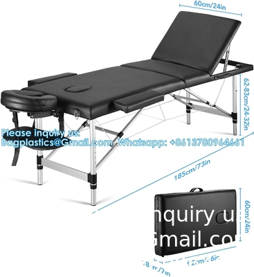 Multifunktioneel onderzoeksbed Fysiotherapie Draagbare massagetafels Te koop Draagbare massagetafel Professionele