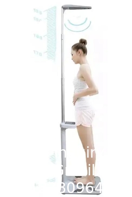 Fabrieksprijs Digitale medische lichaamsvet analysator BMI Ultrasone weegschaal en lengteschaal voor thuis en ziekenhuis