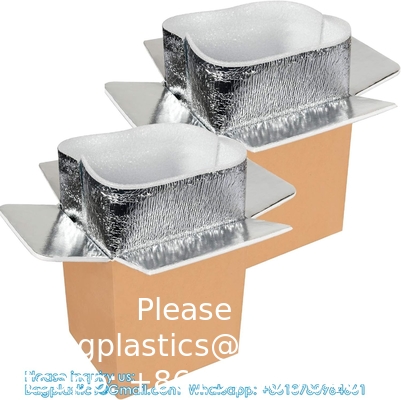 FREEZABLE KOELE ZAK, DE FOLIEzak VAN HET ISOLATIEaluminium, THERMISCHE THERMO KOELERE TOTALISATORzak, THERMISCHE MEDISCH