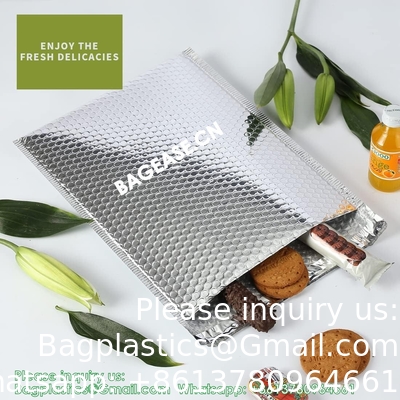 Thermische bubbelmailers 8&quot; x 11&quot;, Pack geïsoleerde mailers voor koude verzending, folie-mailenveloppen, koele bubbelmailers