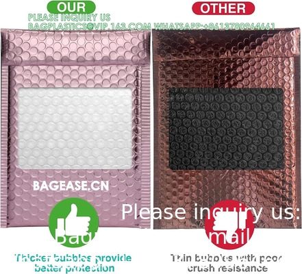 Thermische bubbelmailers 8&quot; x 11&quot;, Pack geïsoleerde mailers voor koude verzending, folie-mailenveloppen, koele bubbelmailers