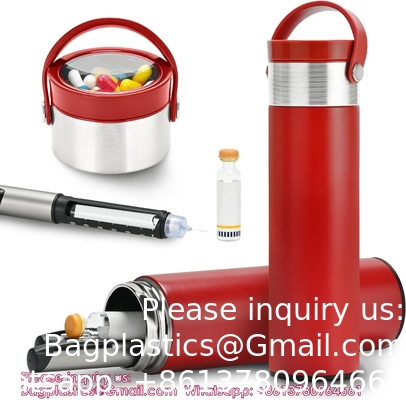 48H Insulin Pen Koeler Reishoes TSA Goedgekeurd Diabetisch Geneesmiddel Reiskoeler, Draagbare Insulin Medische Koeler