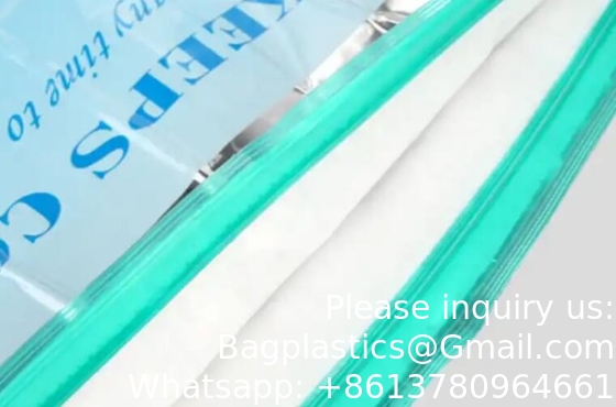 Warm verkoop Kaviaar Vaccin Aluminium folie Geïsoleerde zak Pillen Koeler zak Ziplock thermische zak