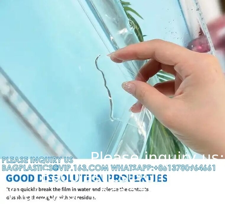 Wateroplosbaar membraan Groothandel PVA film verpakkingsmachine Pva wateroplosbare film voor wasmiddel pods