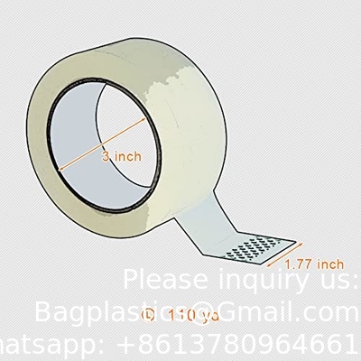 Ontwerper Leuke verpakkingstape, kleurrijke afdrukverzendingstape, kartonnen decoratieve tape voor verzegeldozen, dank u