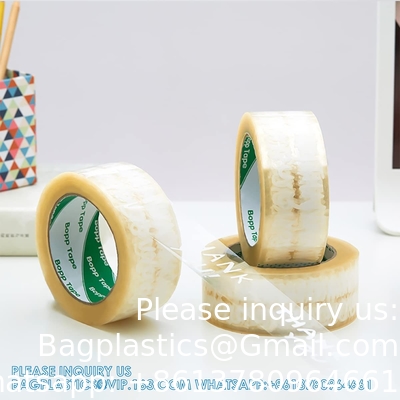 Ontwerper Leuke verpakkingstape, kleurrijke afdrukverzendingstape, kartonnen decoratieve tape voor verzegeldozen, dank u
