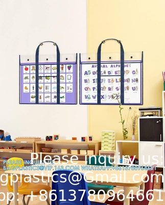 Poster opslagzak (31,5&quot;×25,5&quot;) Bulletin Board Holder Art Portfolio Container Voor leraren Klaslokaal Organisatie