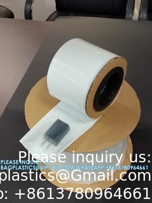 Hoge kwaliteit Accepteren Custom Printed LOGO LDPE Plastic Auto Bag Roll Bags van voorgeopende verpakkingszakken op een rol