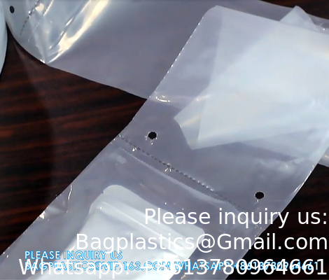 Hoge kwaliteit Accepteren Custom Printed LOGO LDPE Plastic Auto Bag Roll Bags van voorgeopende verpakkingszakken op een rol