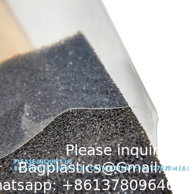 LDPE polyslang, minirol, 2&quot; B x 1000' L, 2 Mil doorzichtige plastic polyslangrol, FDA USDA-conform Voedselveilig
