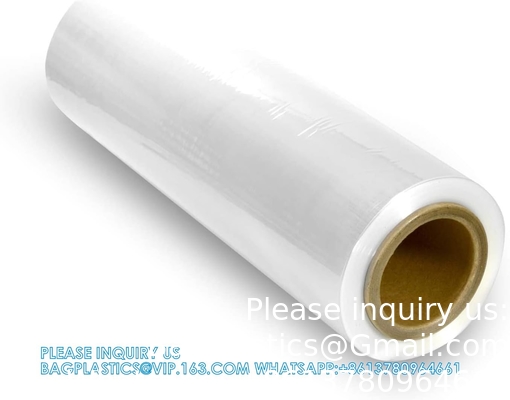 8&quot; 75 Gauge Polyolefin Shrink Film Warm Wrap POF Centerfold 3500' Feet Warm Wrap POF Centerfold