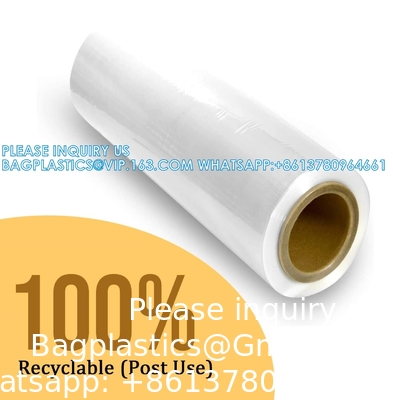 8&quot; 75 Gauge Polyolefin Shrink Film Warm Wrap POF Centerfold 3500' Feet Warm Wrap POF Centerfold