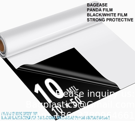 Crawl Space Vapor Barrier - 10 Mil (10' X 50'), Dikke Plastic Sheeting, Drop Cloth Moisture Barrier Covering