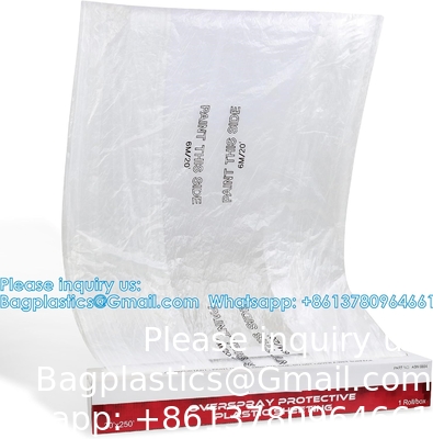 Verfbaar plastic plaat - 10 micron, beschermende maskeringsfilm - Auto auto verf, body shop