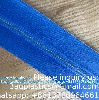 #8 Multicolor luchtdicht en waterdicht rits TPU bedekt zware nylon rits Meerdere kleuren beschikbaar Op maat