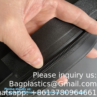 Custom Multi-Colors Waterdicht Zipper PU Coated Driehoekige Tanden Plastic Zippers Waterdicht Voor Kledingzakken