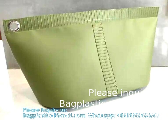 PVC-doek toiletzak make-upzak stevig PVC-doek potloodzak kleine opslagzak