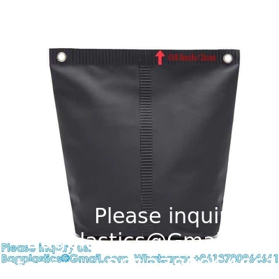 Custom logo waterdicht zakje PVC doek viszakjes waszak gemaakt met het lasproces