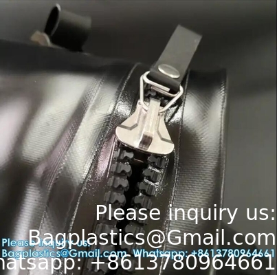 Heavy Duty TPU luchtdicht rits IPX8 waterdicht voor koeler zak, vacuümzak, isolatie capsule drysuit rits