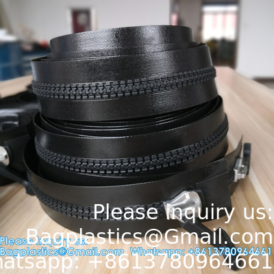 Heavy Duty TPU luchtdicht rits IPX8 waterdicht voor koeler zak, vacuümzak, isolatie capsule drysuit rits